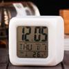 LED Digital Alarm Clocks Backlight Snooze Mute Calendar Desktop Intelligent Acoustic Control Temperature Function Clock