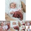 Silicone Reborn Baby Doll 46cm With Realistic Features For Collectors And Giftgiving