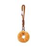 1PC Cute Backpacks Soft Decorative Bread Keychain Durable Sturdy Practical Plush Wallets Delicate Touch Gift