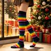 Fingerless Gloves Arm Warmers Over-the-Knee Socks Halloween Costume Matching Thigh High Socks and Arm Sleeves, One Coordinated Set for Themed Setting,