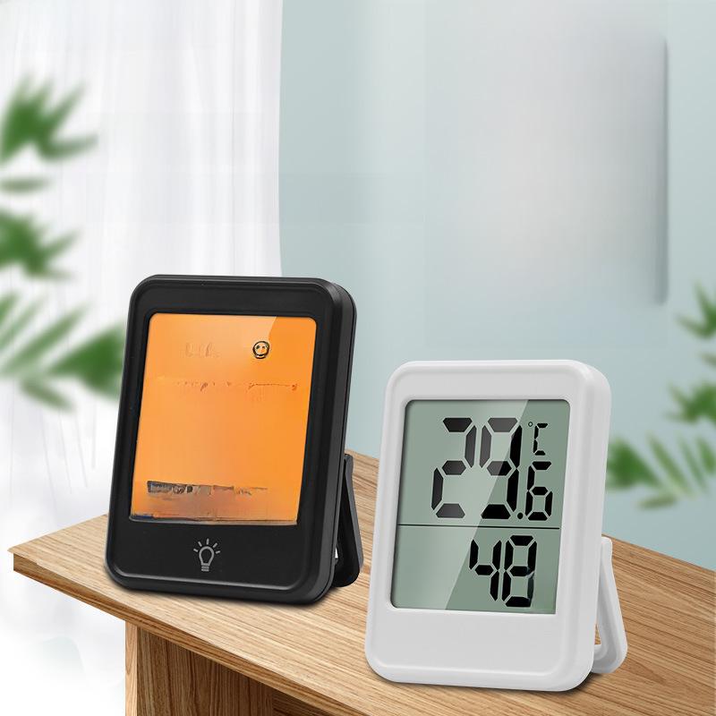 

Digital Thermo-Hygrometer with Backlight for Indoor Baby Room