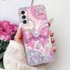 For Samsung Galaxy A24 4G Case SM-A245F Cover Fashion Flower Marble Soft Silicone Phone Covers For Samsung A14 A34 A54 5G Fundas