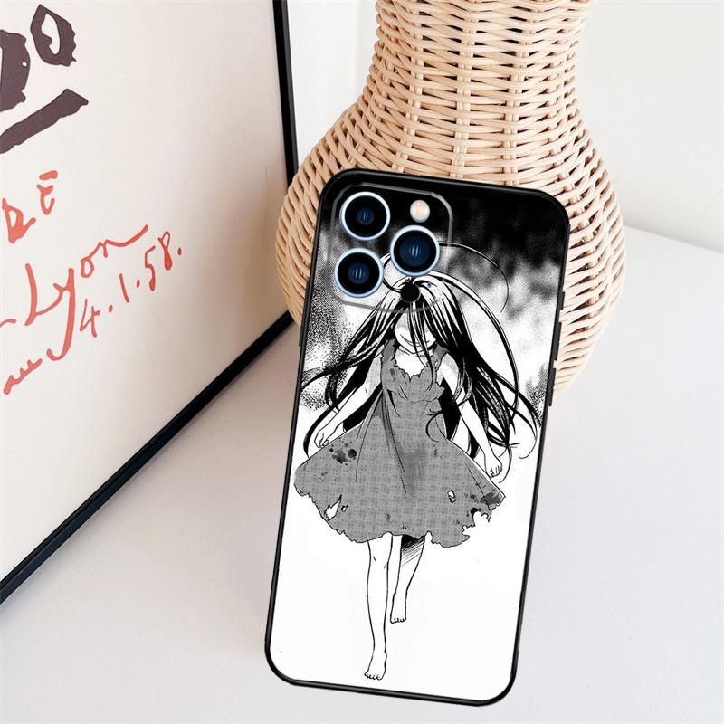 Horror Manga Style Phone Case For IPhone 18 16 Pro Max 15 14 13 11 12 17 Pro Max mini 15 16 Plus 16e 17 Air Cover