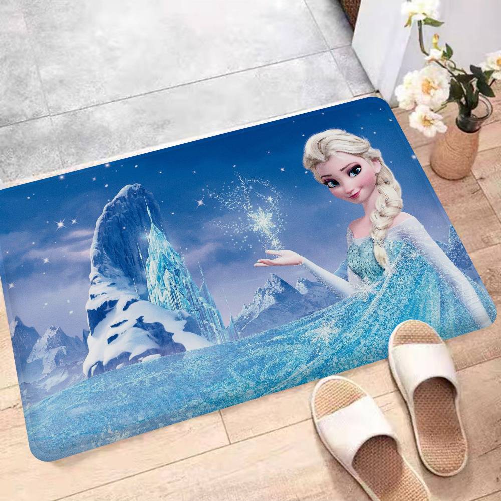 Film Cartoon F-Frozen Raummatten Waschbar Rutschfest Wohnzimmer Sofa Stühle Bereichsmatte Küche Alfombra