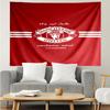 Manchester United Print Tapestry, Backdrop, Easy Setup, Ideal for Bedroom, Office & Living Room, with Aesthetic Wall Hanging Decor.