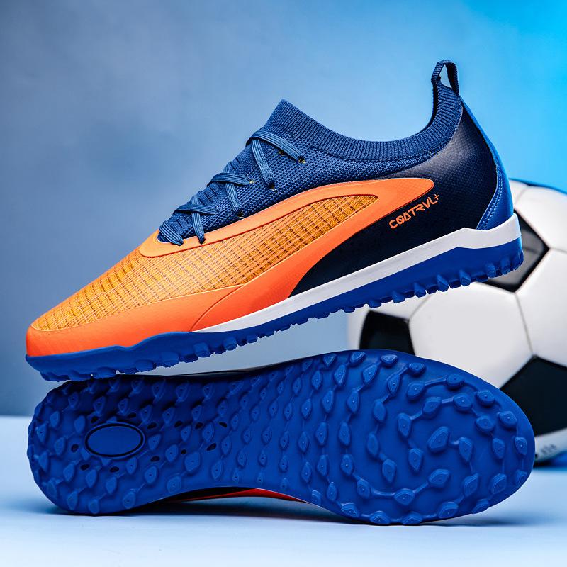

Football shoes Men s broken nails Boys training shoes Girls Elementary and middle school students Adult grass spikes Football shoes 45