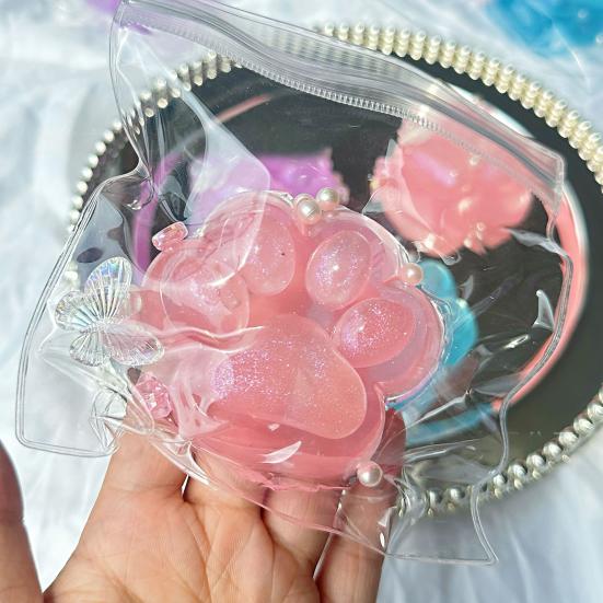 Sensory Stress Toy Cat Paw Relief Toy Giant Kitten Squeeze for Kids Adults Soft Animal Claw Anxiety Reduction