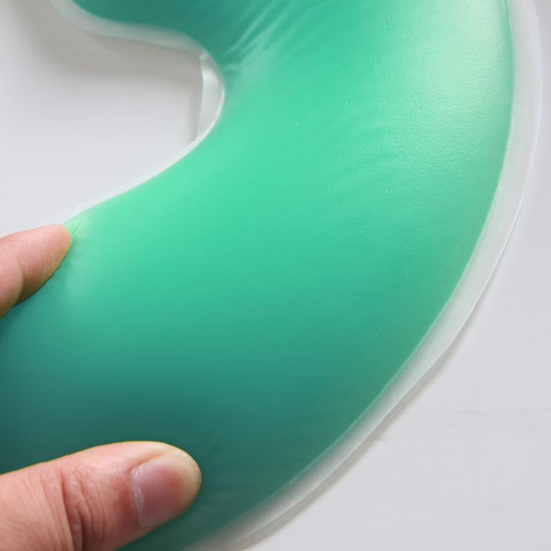 Silicon U-Shape Pillow Soft SPA Beauty Massage Special Pad Salon Face Massage Relax Beauty Care Cushion Pad Latex Prone Pillow