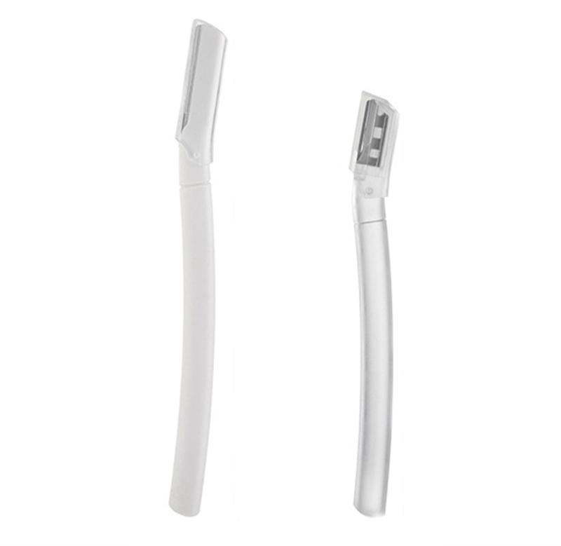 

2 шт. Нож для стрижки бровей, бритва для бровей, триммер для бровей, безопасный инструмент для бритья бровей с защитой от царапин, бритва для лица, набор инструментов для начинающих