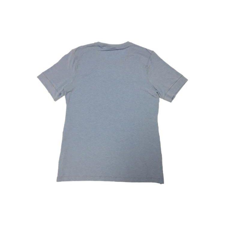 Nike T Shirts Men's Dark Blue Crew Neck Moderate Straight Fit AJ8797-460