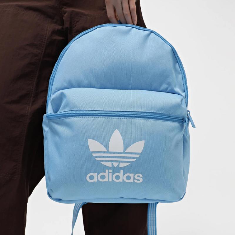 Adidas Polyester Backpack Regular Unisex Sky Blue Adidas IR5437