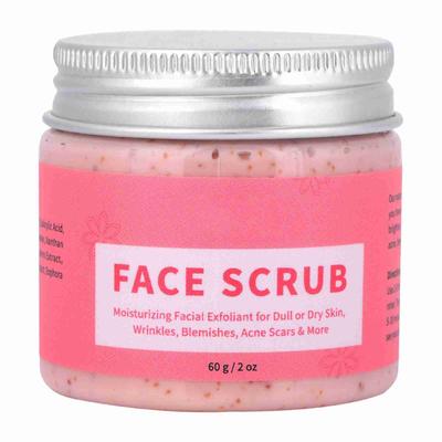 Mild Face Exfoliating Scrub Massage Cream Dead Skin Calluses Remover Moisturizing
