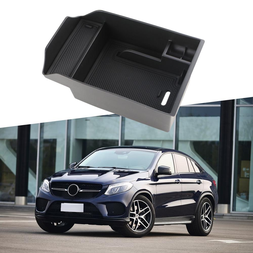Car Central Armrest Storage Box for Mercedes GLE Sport SUV for Benz M ML GLE W166 W167 2011-2019 GL GLS X166 2012-2019