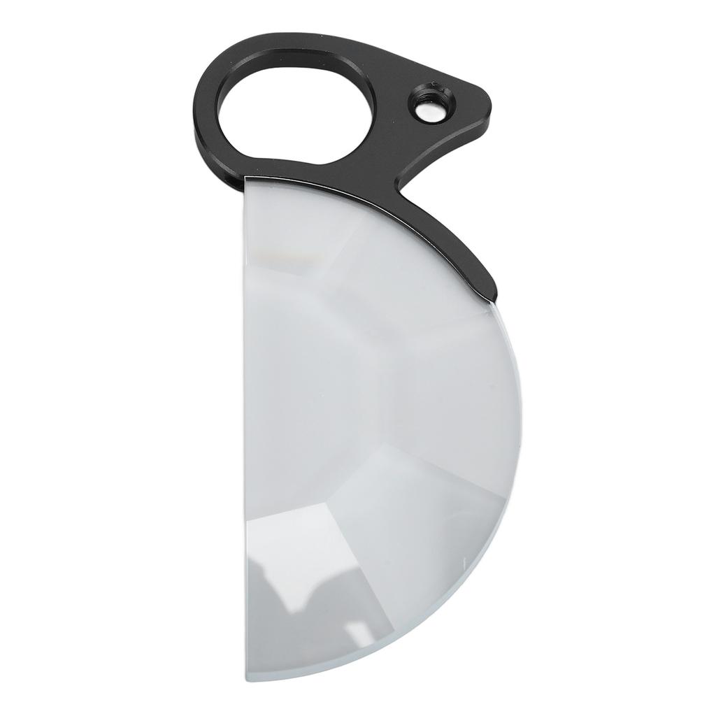 79mm Handheld Subtle Kaleidoscope Prism Semicircular Glass Filter Special Effects Filter Optical Glass Prism SLR Camera