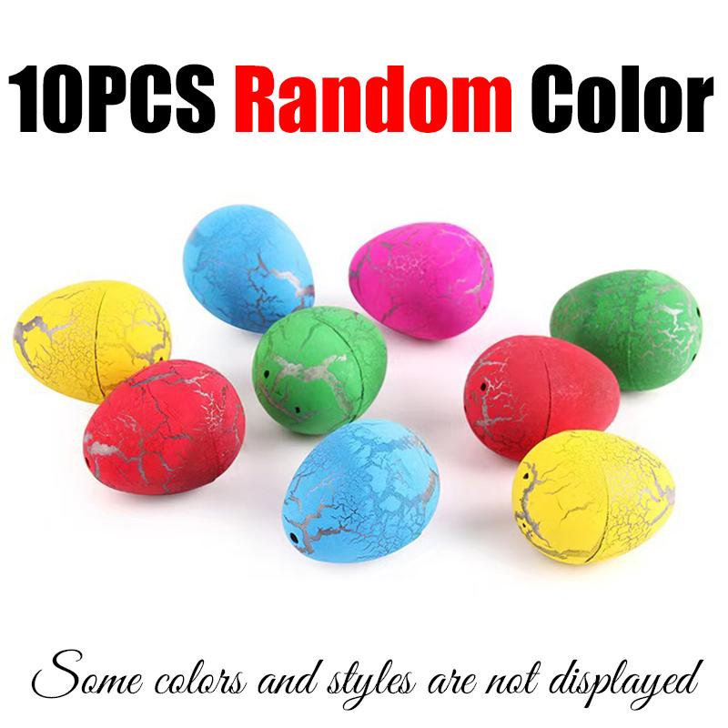 10/20/60PCS Water Hatching Dinosaur Eggs Funny Novelty Magic Crack Growing Egg Party Gift Pool Bathtub Water Fun Accessories ZYF