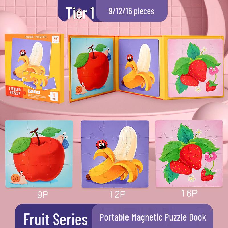 Children's Magnetic Puzzle Toy for Ages 3-6: Educational & Developmental Thinking Game