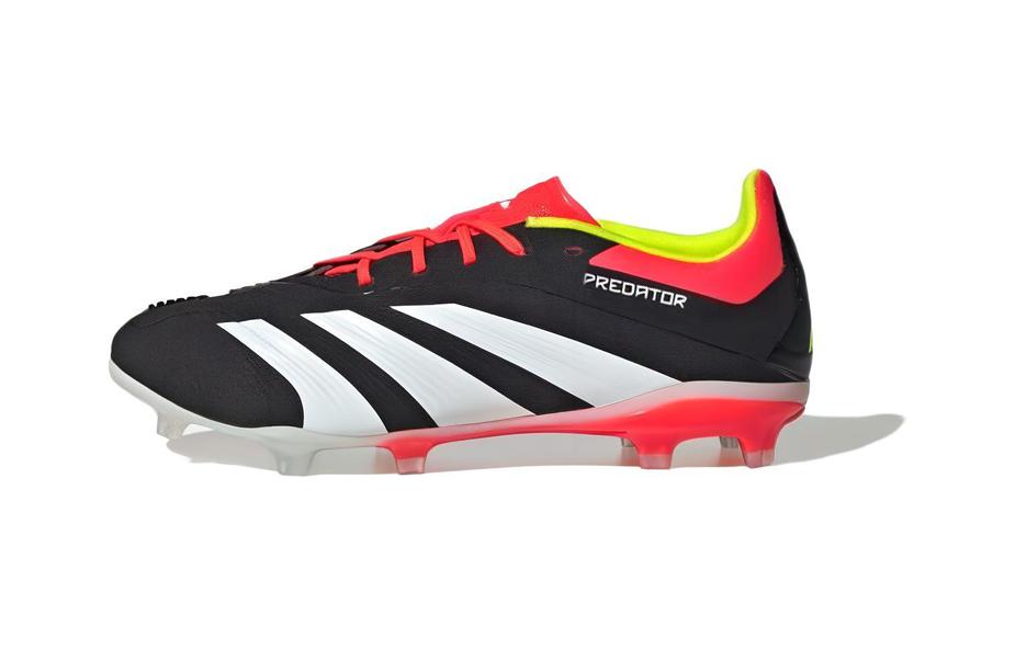 adidas Predator 24 Elite FG Core Black Cloud White Solar Red GS IG7746 38