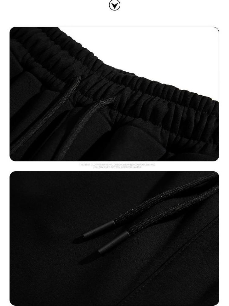 Women Casual Fleece Lined Thick Sweatpants High Street Elegant Loose Straight Trousers Korean Fashion Designer Soild Sports Pants