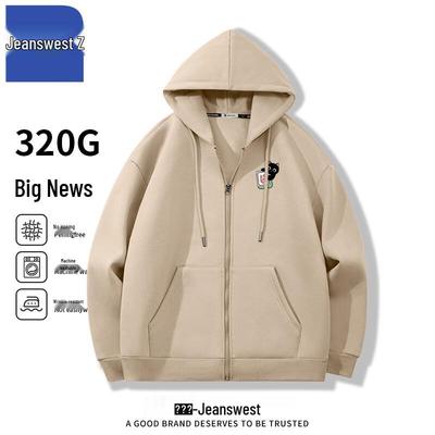Jeanswest Z Men's Hooded Heavyweight Cardigan