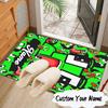 Custom Name Space Alien un-speakable Carpet, Chair Rug,Area Rug for Office Bedroom living rooms bedroom, Doormat decor Christmas fan gifts