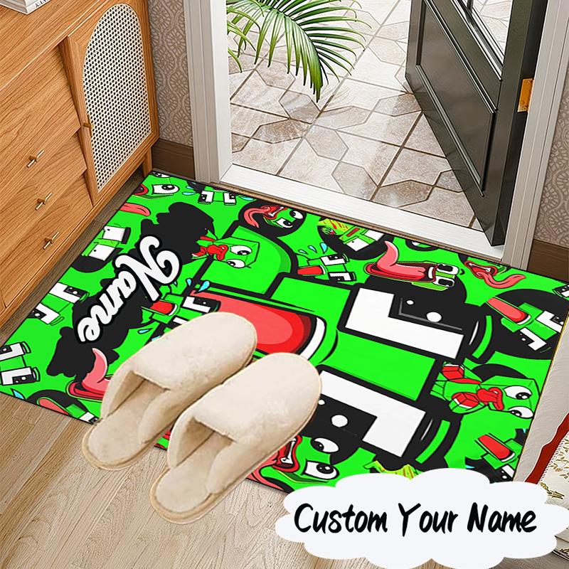 Custom Name Space Alien un-speakable Carpet, Chair Rug,Area Rug for Office Bedroom living rooms bedroom, Doormat decor Christmas fan gifts