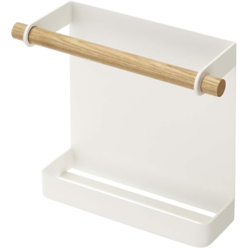 Yamazaki Magnetic Wrap Holder, Tosca, White, 7825