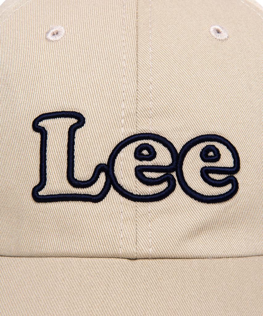 LEE Vintage Logo Cotton Ball Cap Beige