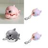 Unique Shark Dinosaur Keychain Hanging Ornament Crafted From Sturdy Plastic For Fun