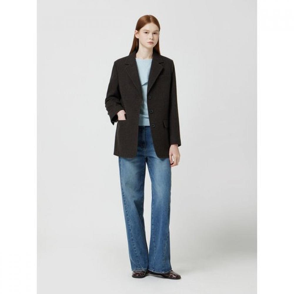 Cc Collect Men S Wool Tailored Single Jacket c254mSf033