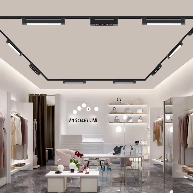 Adjustable 30W LED Strip Floodlight for Supermarket & Clothing Store