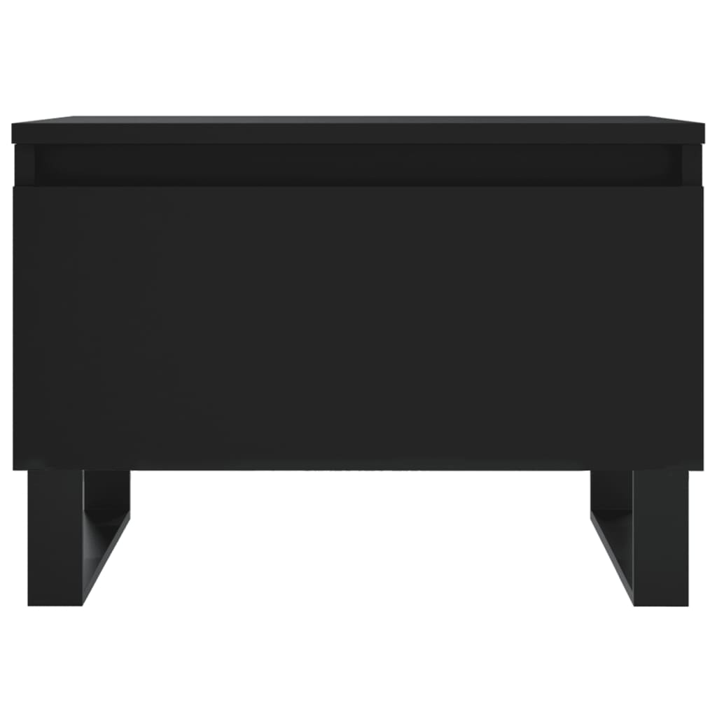 Coffee Tables 2 pcs Black 50 x 46 x 35 cm Engineered Wood