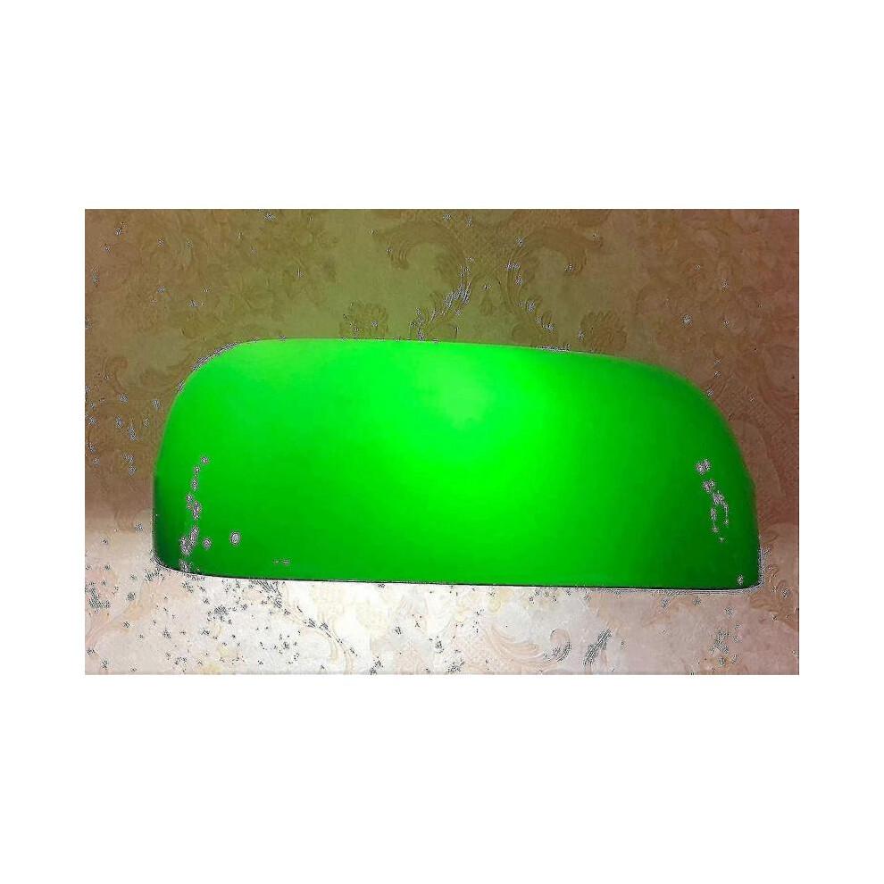Paralume di ricambio per lampada da banchiere, Lampada da tavolo, Paralume in vetro, Multicolore, Paralume in vetro di ricambio, Paralume in vetro per lampada da scrivania Verde.