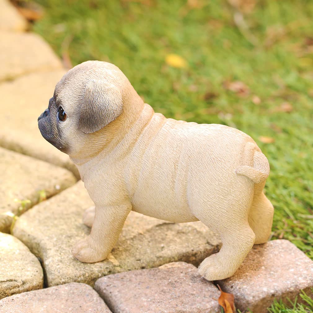 Devalier CA141 Dog Figurine Pug Resin Gift Perfect Present [Genuine Product]
