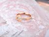 JeeMango Titanium Stainless Steel White Shell Love Heart Rings Jewelry For Women Girls Simple Romantic Engagement Ring JR20006