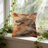 Dragon Throw Pillow Autumn Leaves And Clouds Design Decorative Cushion For Living Room Bedroom Window Seat