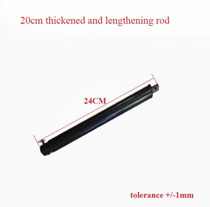 Erdlochgräber, Benzinbohrer, Erdbohrer, Zaunverlängerungsbits, Durchmesser 2 cm, Verlängerungs-Einstellwerkzeug, Eisbohrer-Verlängerungsset, Teil