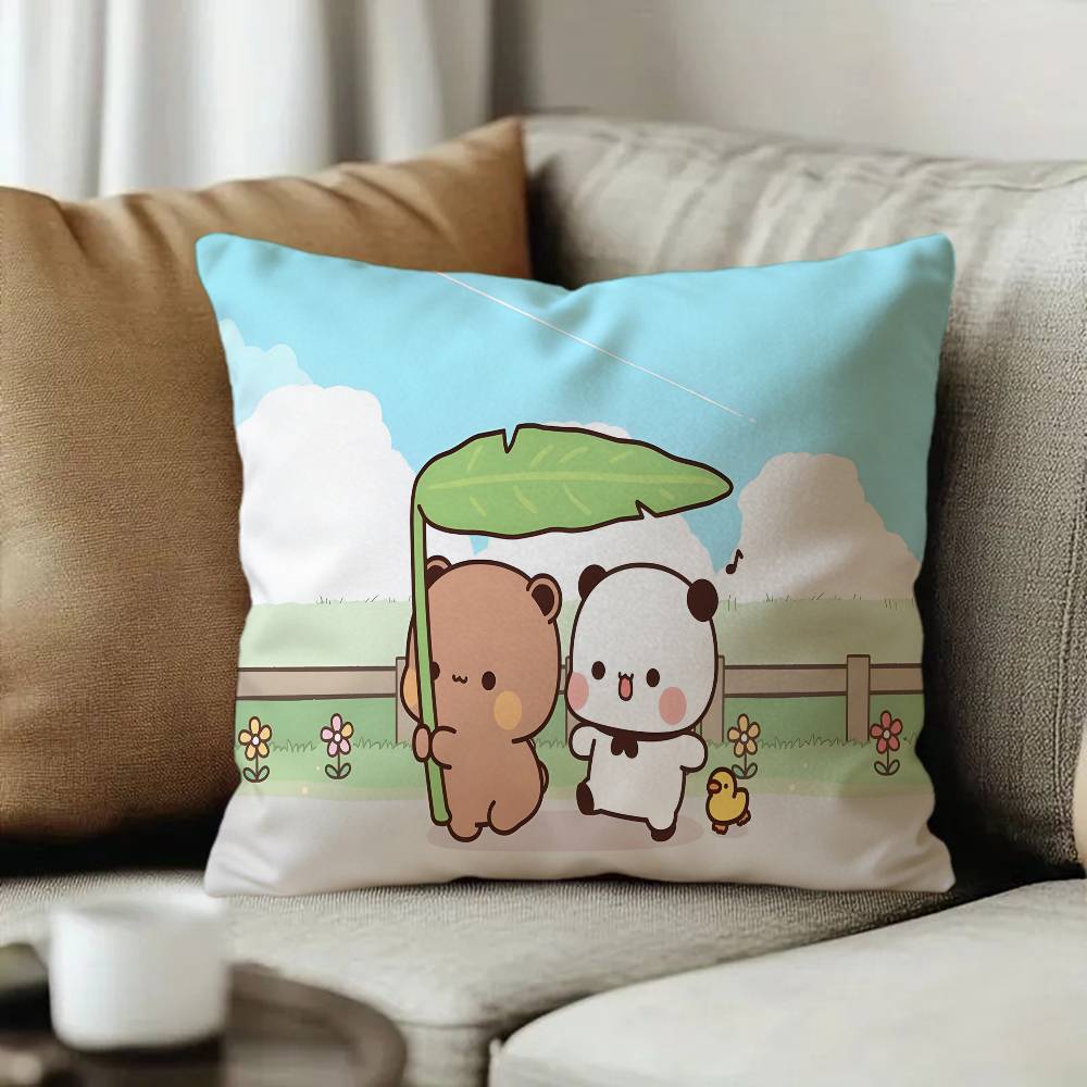 BuBu DuDu Kawaii Maple Design Cushion Cover Happy Autumn Harvest decor Holiday Decorati Pillow Cover