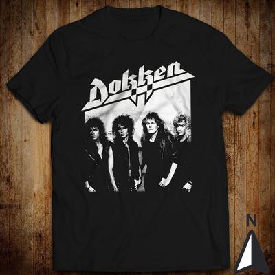 Dokken Členové kapely Don Dokken George Lynch Mick Brown Jeff Pilson Tričko Unisex Tričko