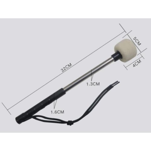 [Marukiaki Shoten] Marching Gong Bass Drum Mallets for Brass Band (2 Pieces)