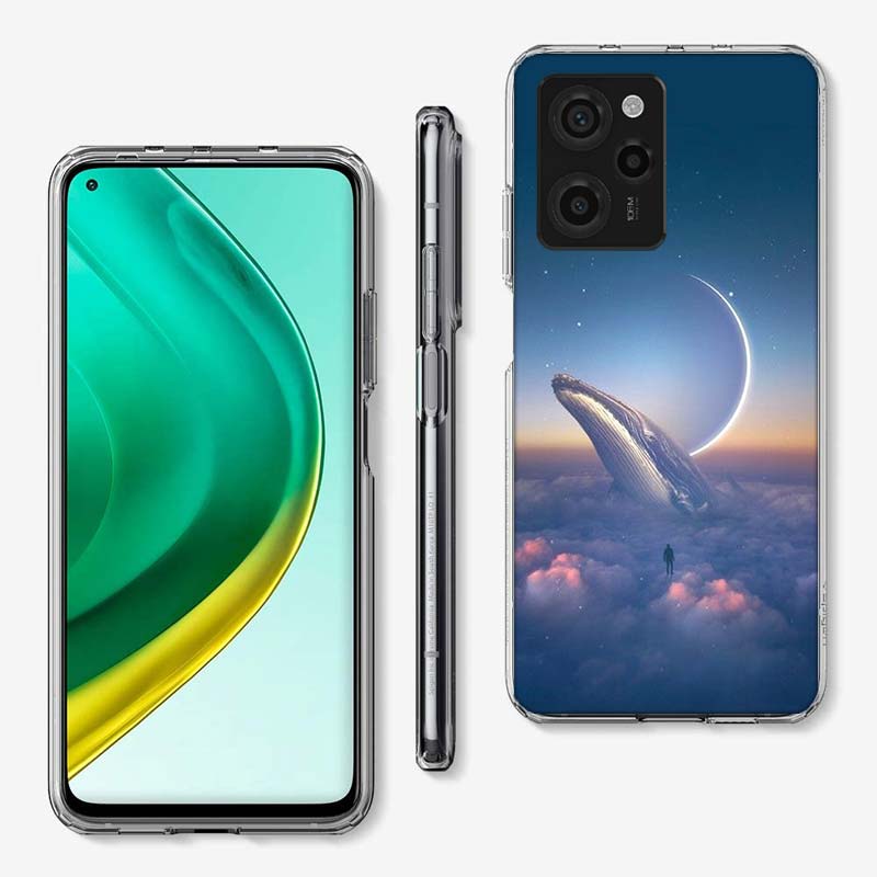 Whale Sea Giant Cover Phone Case For Xiaomi Poco M8 M7 M6 M4 M3 X7 X6 X4 Pro F7 Ultra M5S Mi 14 14T 15 15T 12T 10T Pro 12S 12 11