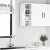 VidaXL Hanging Cabinet "Riga" White 20 X 29.5 X 60 Cm Engineered Wood 854157