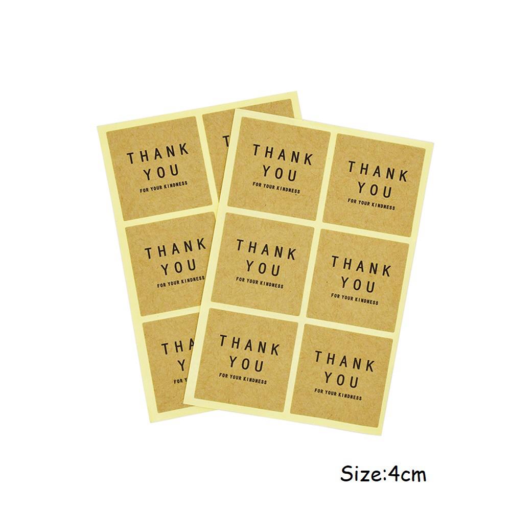 Custom Page Mark Autumn Stickers Thank You Diy X112