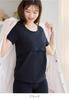 momRest MomRest Recovery Wear Maternity Nursing Clothes Recovery Support Thermal Short Sleeve Efe X ANGELIEBE Collaboration Photonics Made In Japan