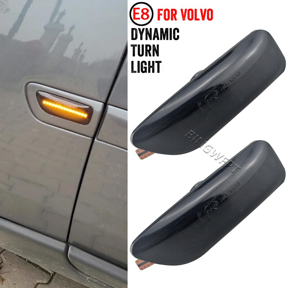 OEM # 30722641 34432641 Dynamisches LED Amber Seitenmarkierungslicht Blinker Blinkleuchte für Volvo S60 V70 XC90 S80 XC70 1998-2007
