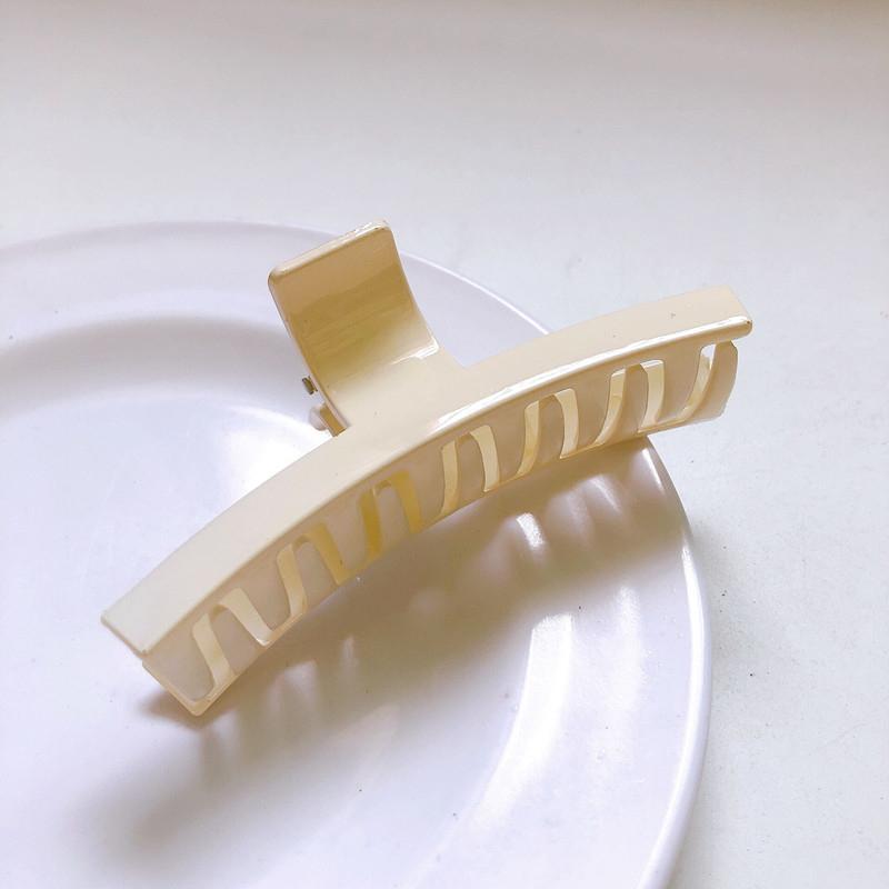 New Hyperbole Big Acrylic Hair Claw Clips Big Size Rectangle Makeup Hair Styling Barrettes for Women Hair Accessories