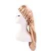 Satin Nightcap, Elastic Buckle Long Tube Hair Care Cap, Dual-Purpose Long Hair Cap, Shower Cap, Headscarf Hat