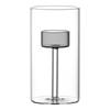 Windproof Glass Candle Holder: Aromatherapy & Decorative Accent for Candlelight Dinner