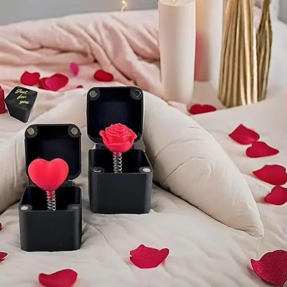 Pop-Up Prank Storage Box 3D Printed Gift Packaging Box Creative Annoying Gift Box Valentine's Day