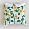 45X45Cm Cute Throw Embroided Pillow Cover Light Luxury Nordic Flower Sofa Cushion Waist Cover Home Decorative Pillowcase