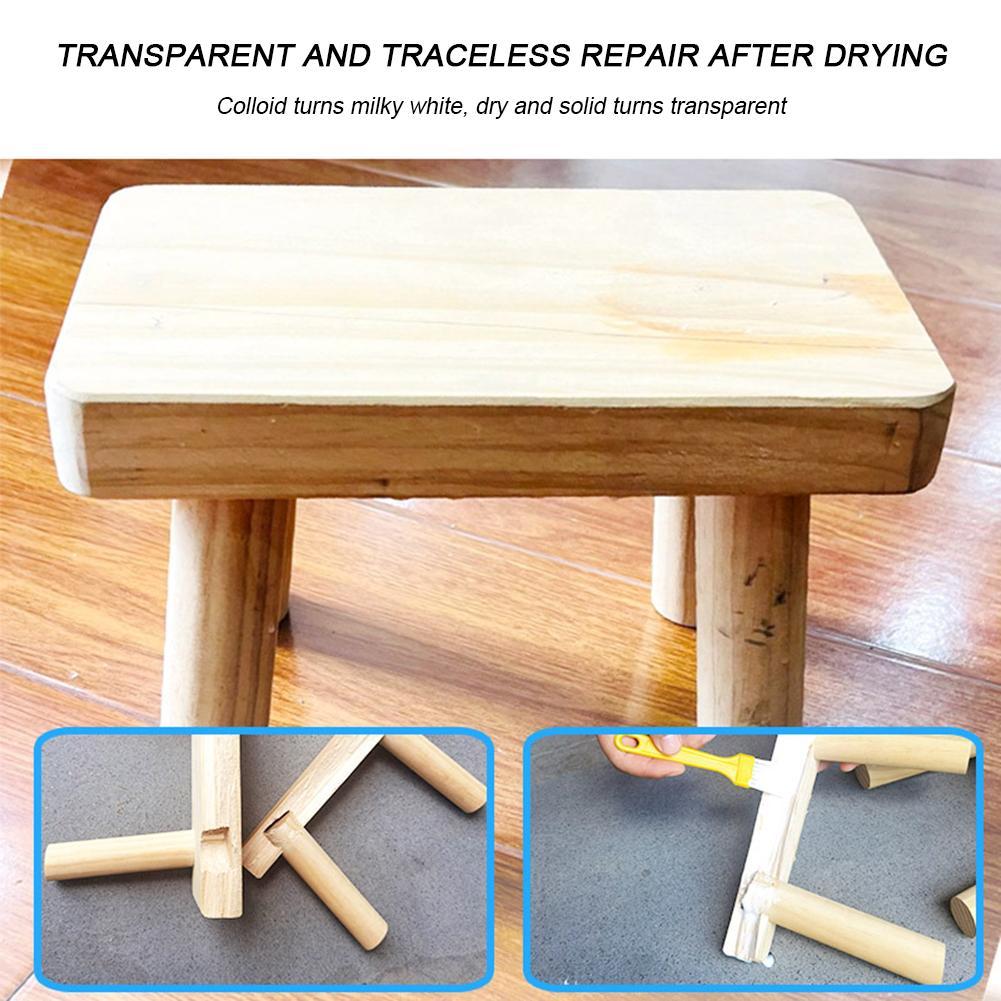 Lepidlo na dřevo pro opracování dřeva Rychleschnoucí profesionální lepidlo na opravy nábytku na dřevěný nábytek